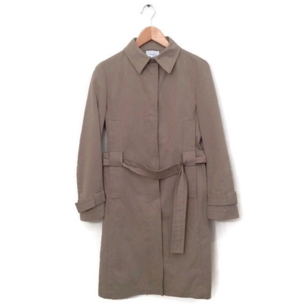 AKRIS Punto Trench Coat Jacket Long